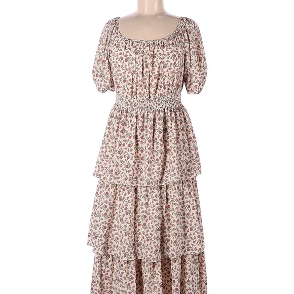 Anthropologie Dresses & Skirts - anthropologie GAL MEETS GLAM luciana floral tiered maxi dress 0